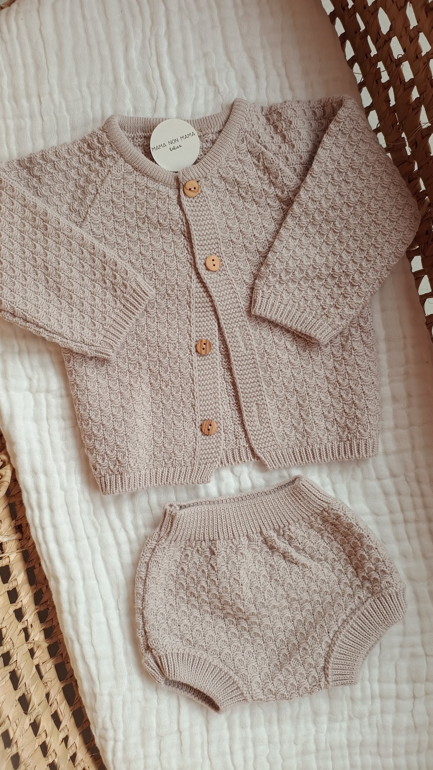 Set cardigan e culotte NIDO Autunno/Inverno