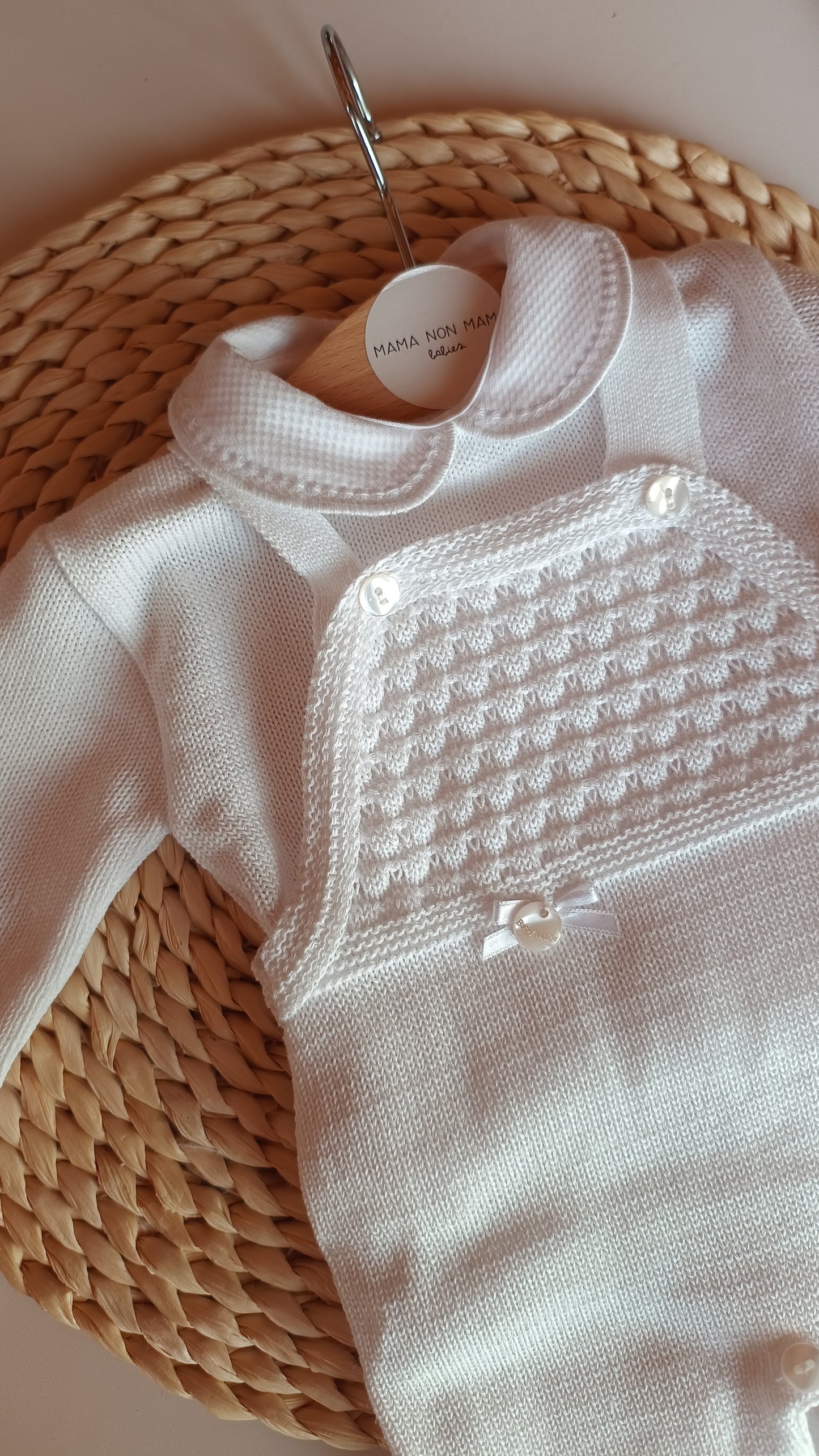 Completo 3 pezzi bianco P/E