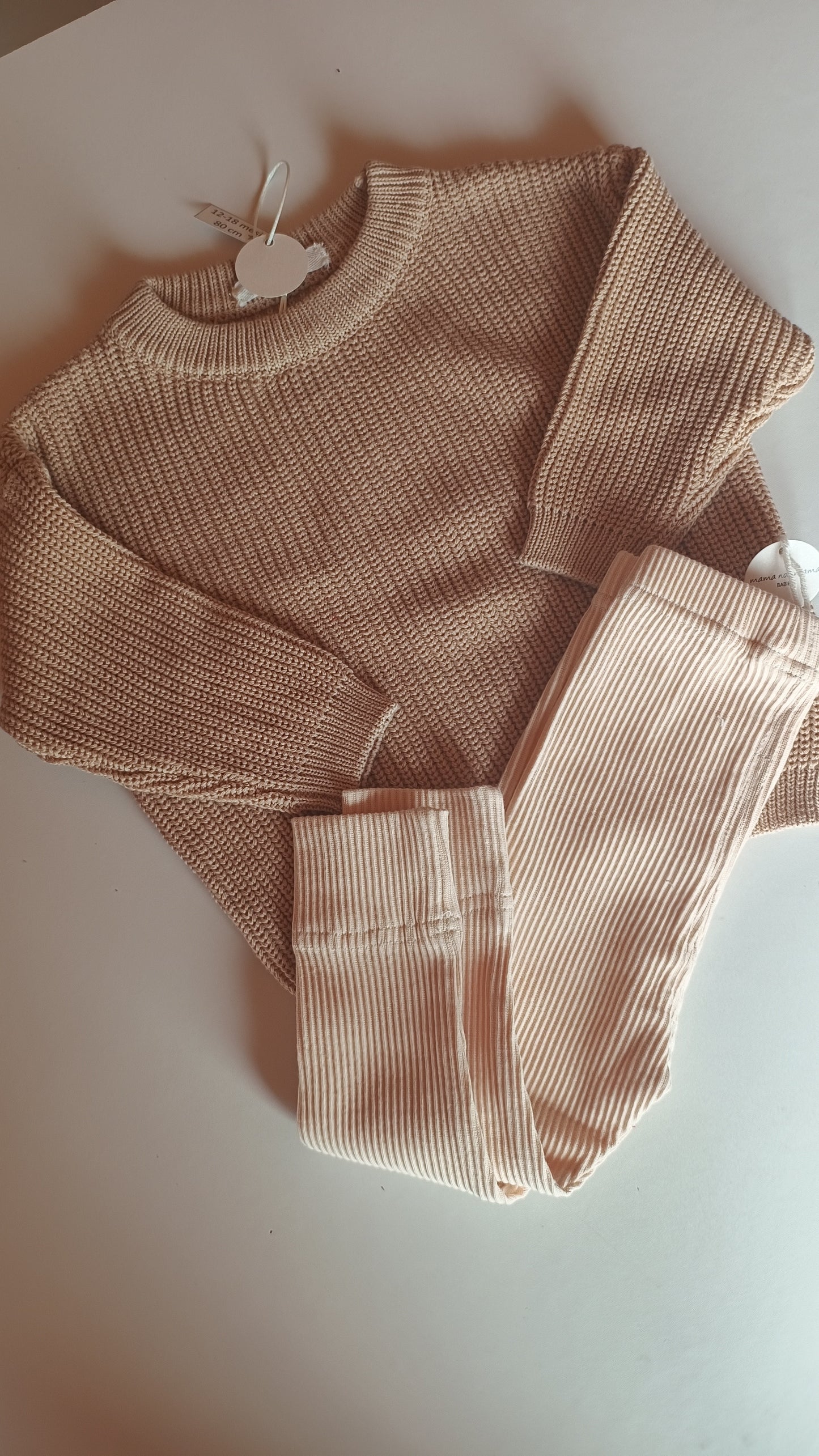 Look 2 pezzi cotone caldo 100% autunno/inverno