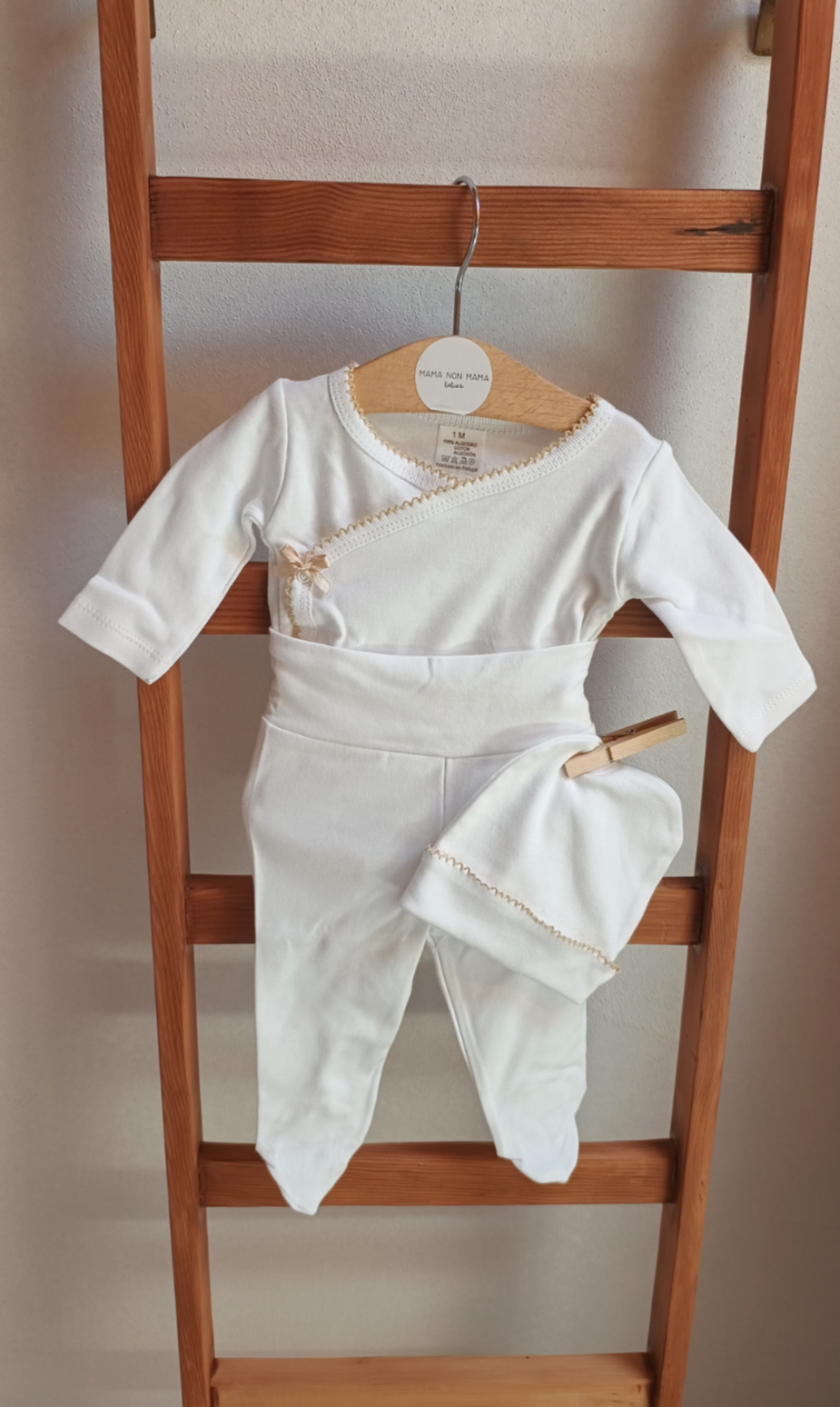 Box nascita crema 10 pezzi
