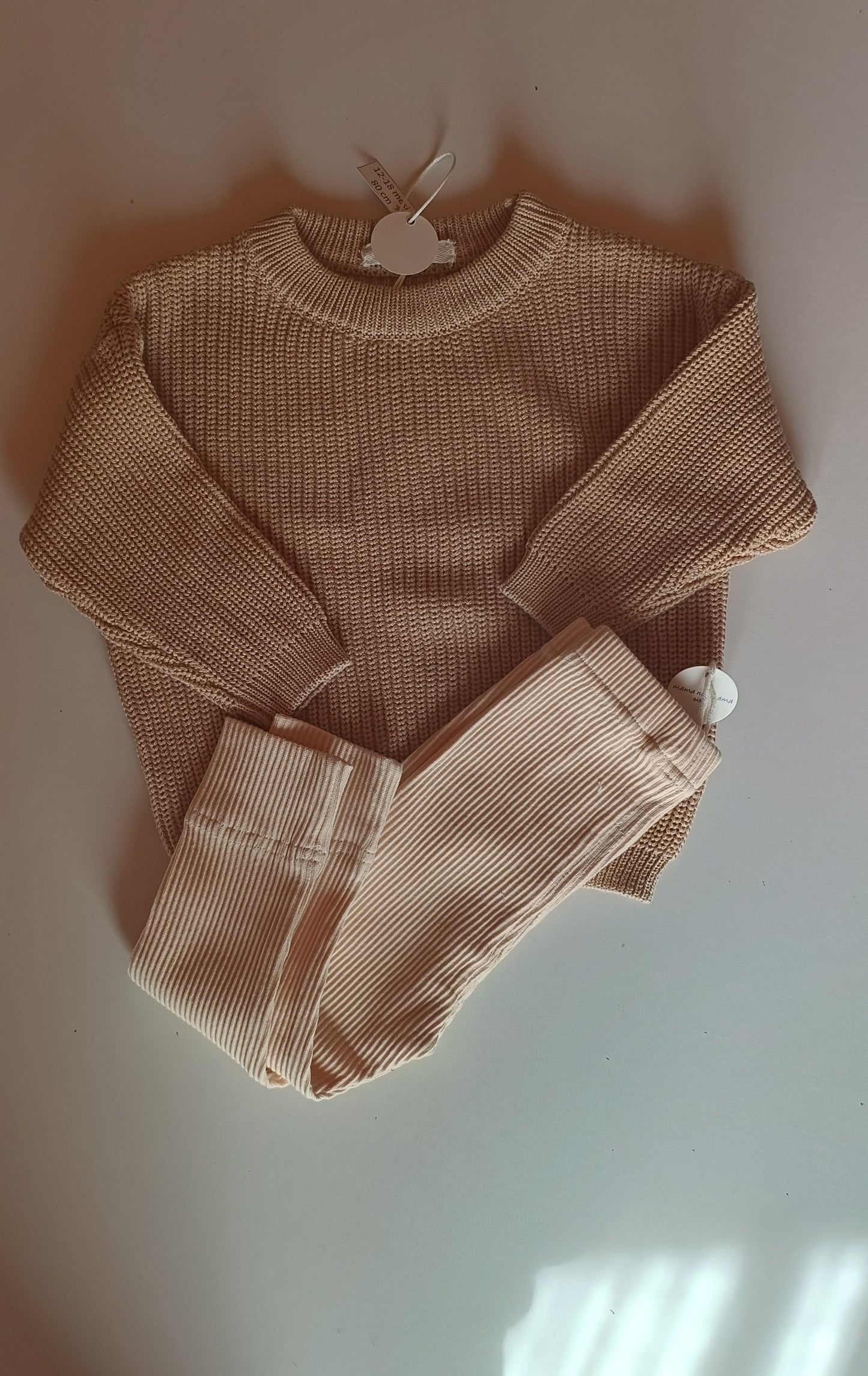 Look 2 pezzi cotone caldo 100% autunno/inverno