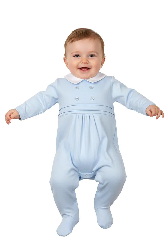 Tutina BOTTONI 🩵 cotone 100%