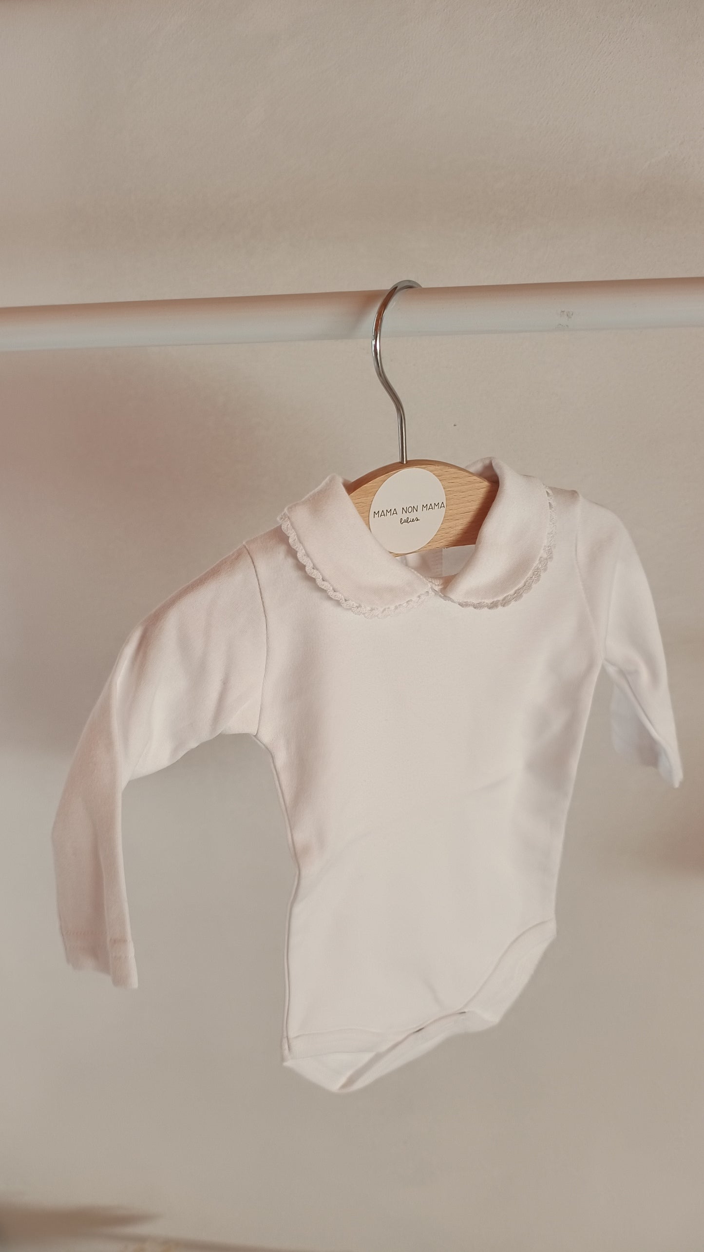 Body 1 mese, 3 mesi • maniche lunghe cotone 🌱🩵