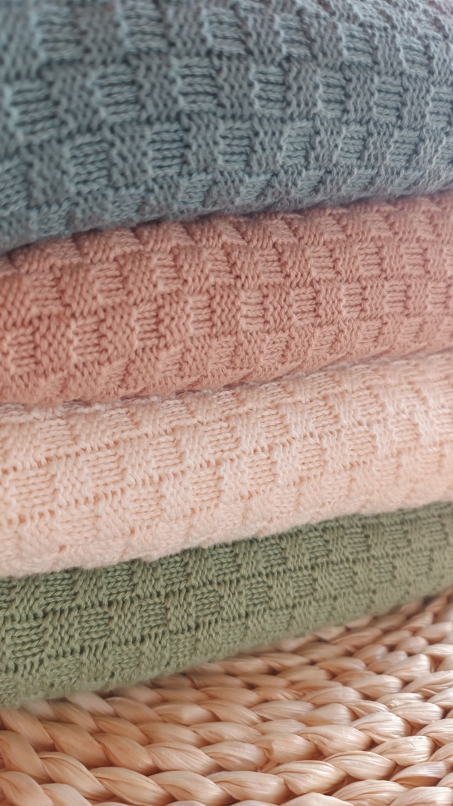 Coperta quadretti ESSENZIALE🌱