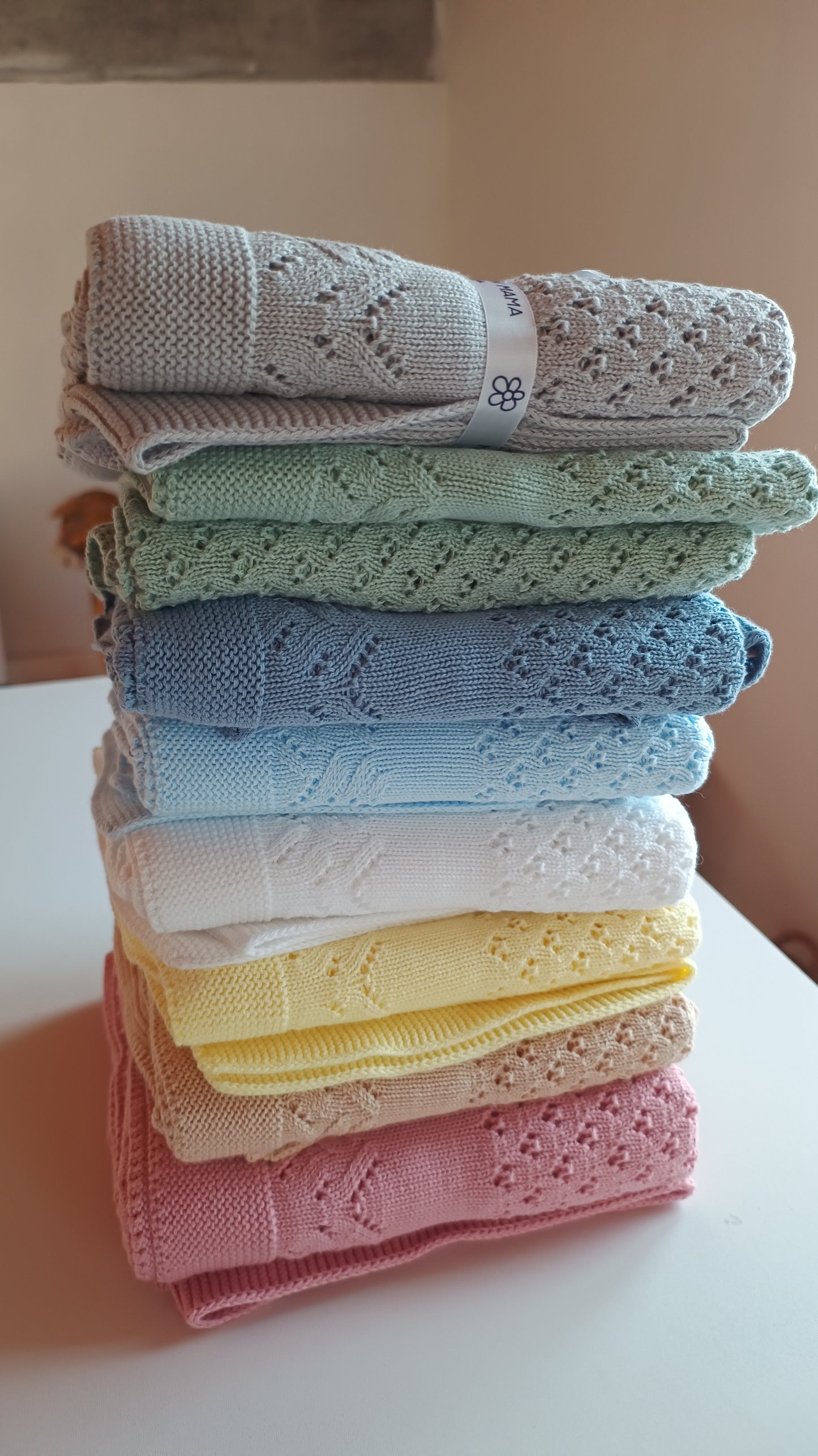 Coperta AMORE cotone 100%