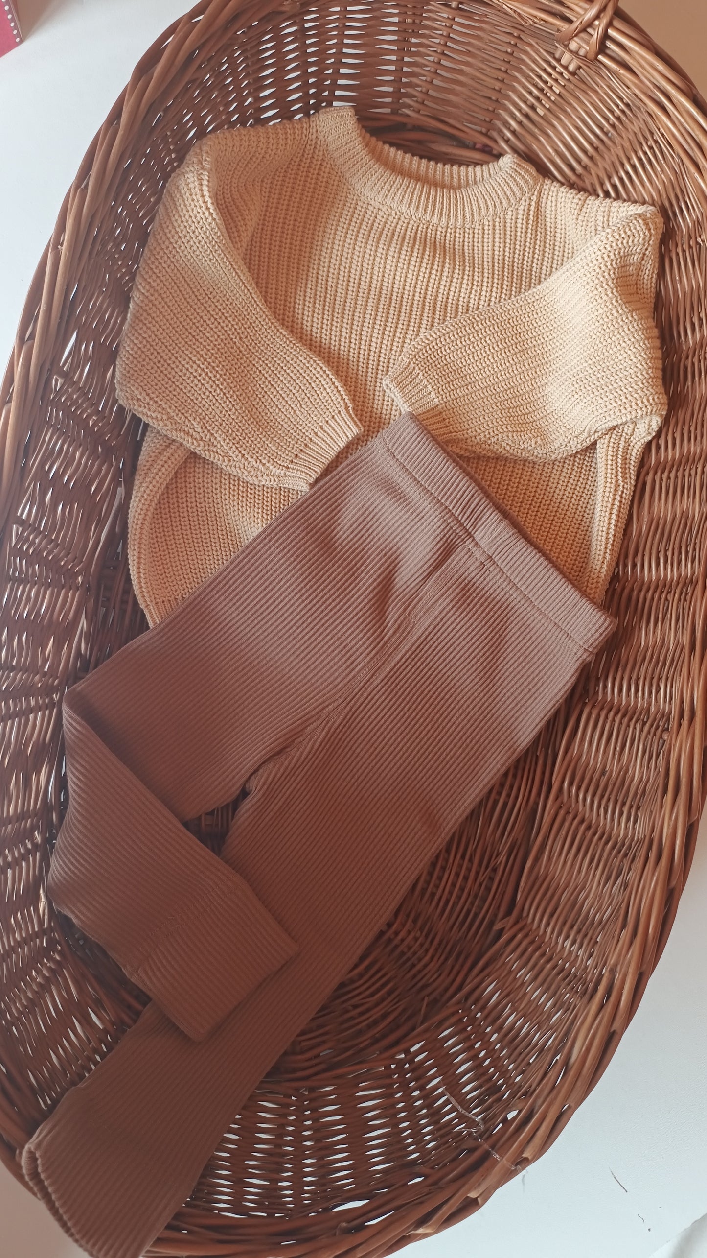 Look 2 pezzi cotone caldo 100% autunno/inverno