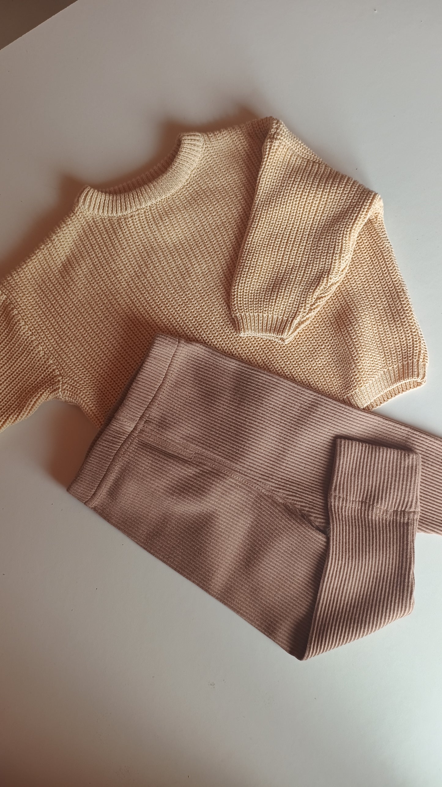 Look 2 pezzi cotone caldo 100% autunno/inverno