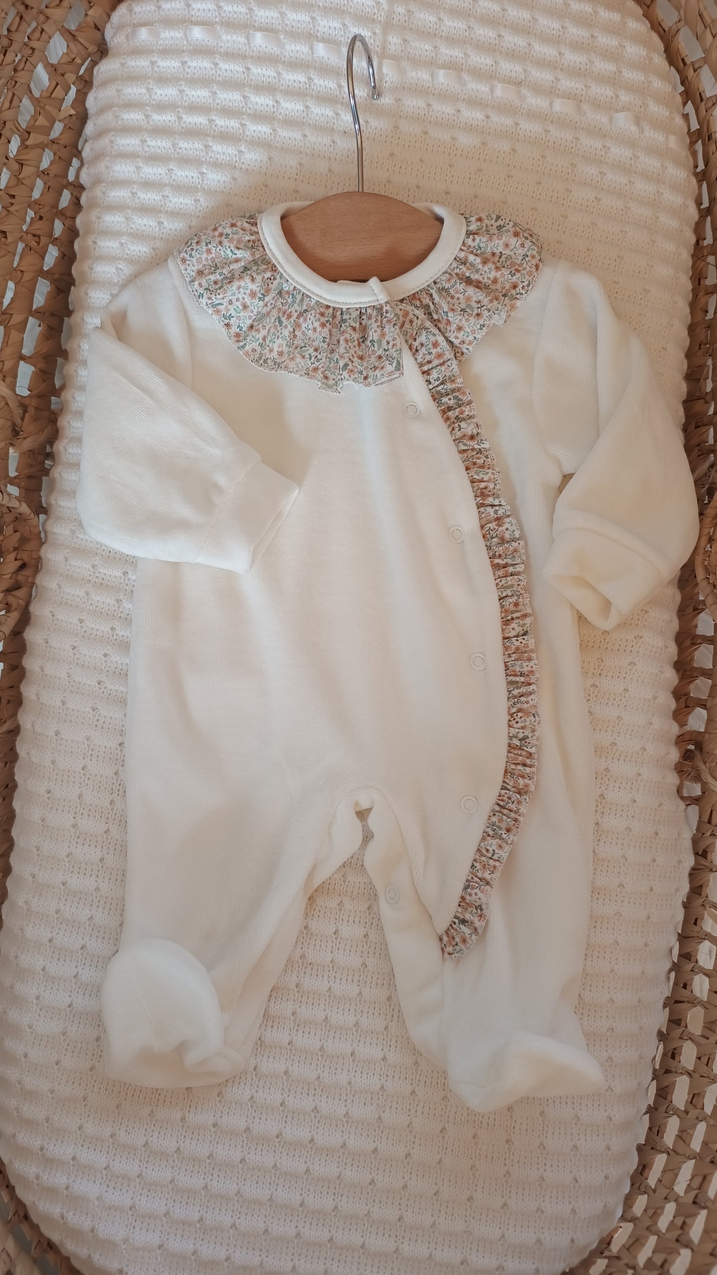 Tutina latte volant fiori