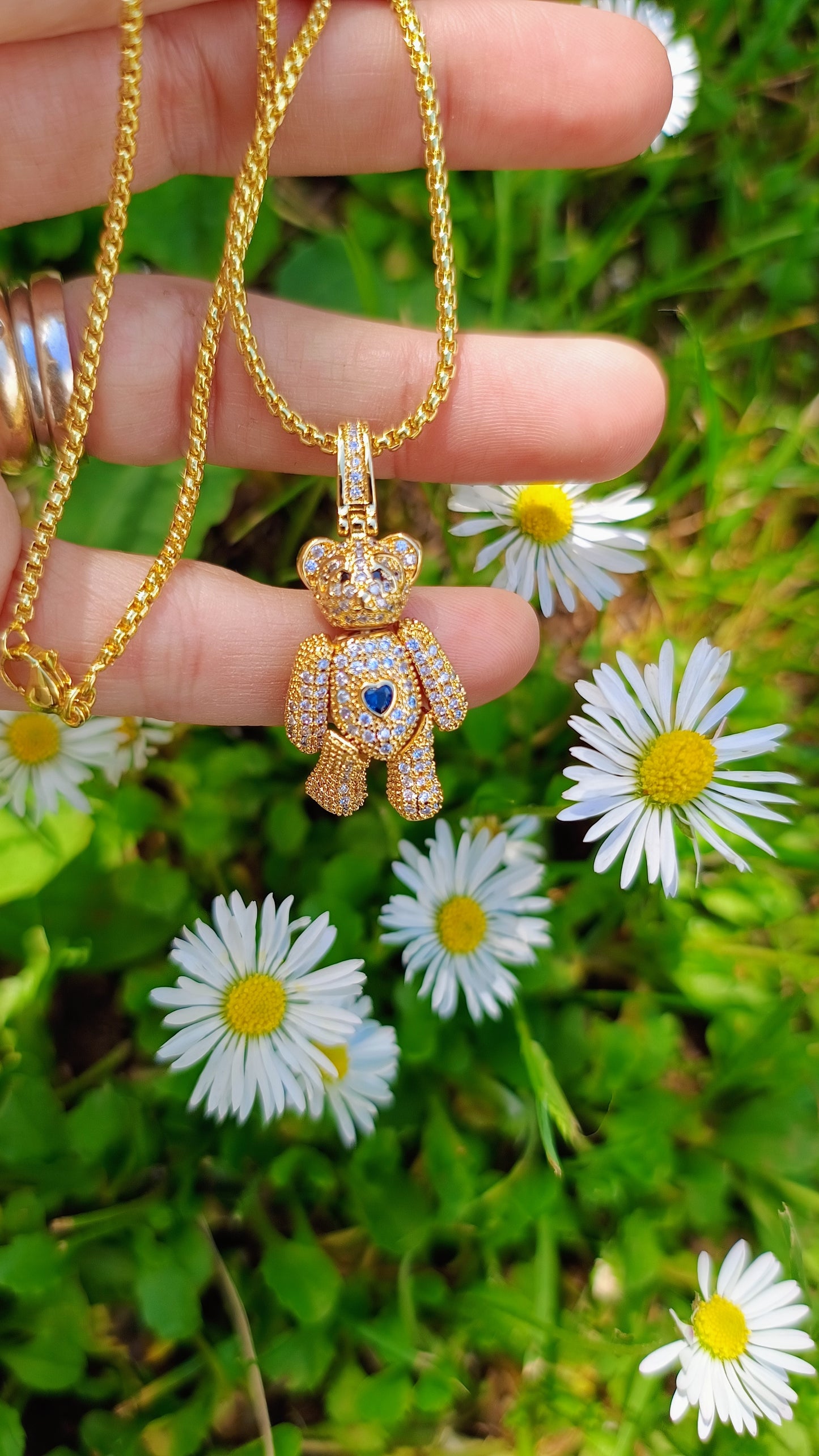 Collana orsetto CUORE