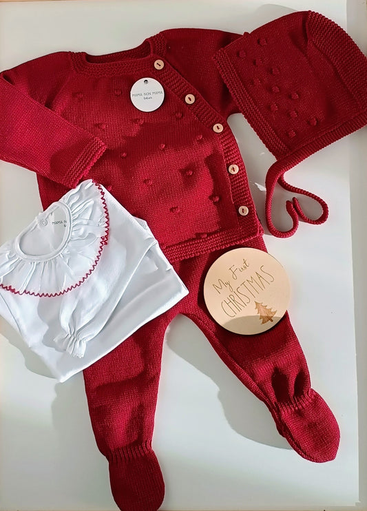 Completo bordeaux • 6 mesi