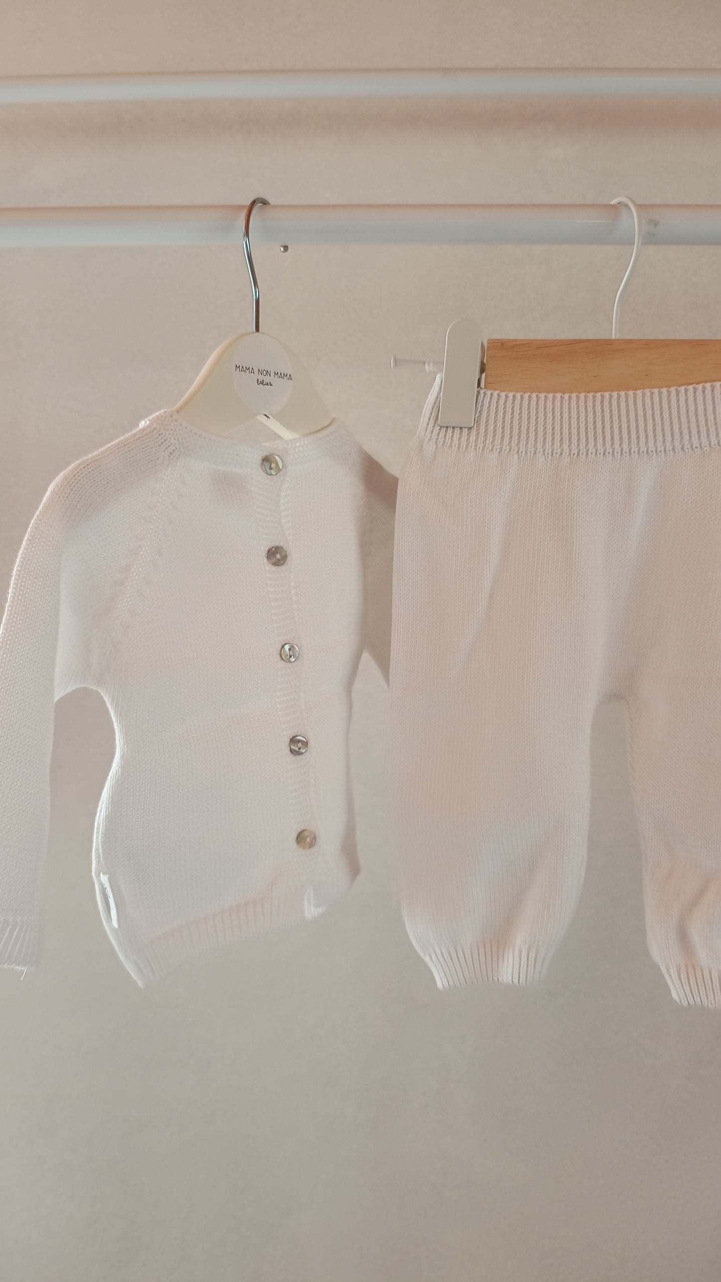 Completo PERLA bianco