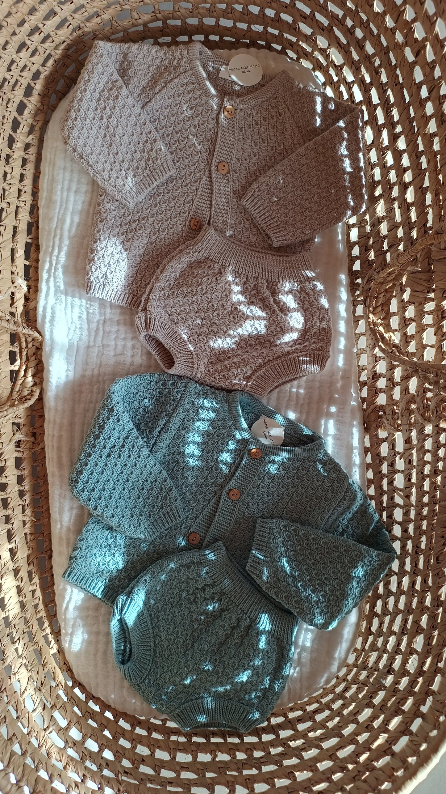 Set cardigan e culotte NIDO Autunno/Inverno