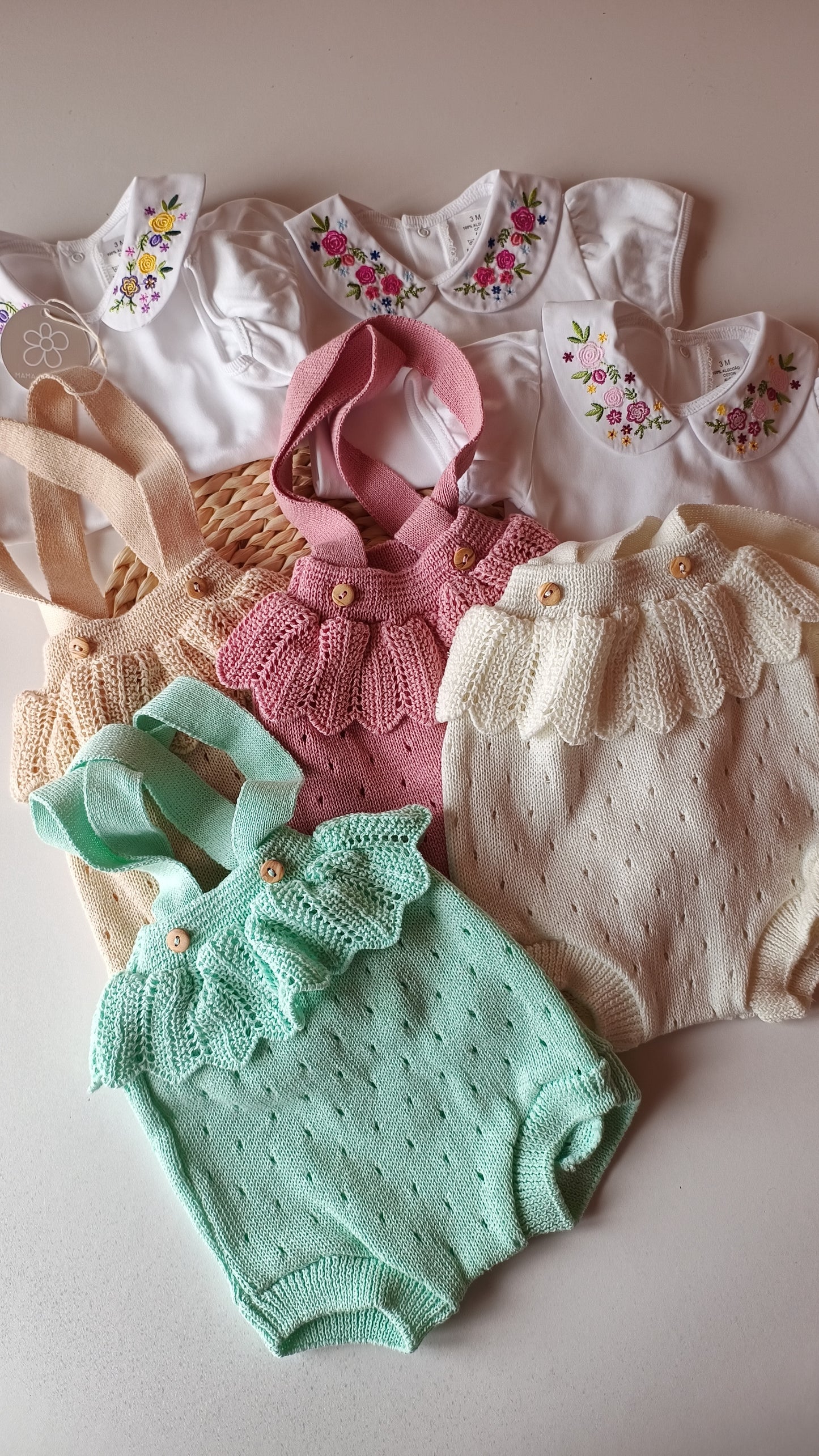 Completo FRAGOLINA body+salopette