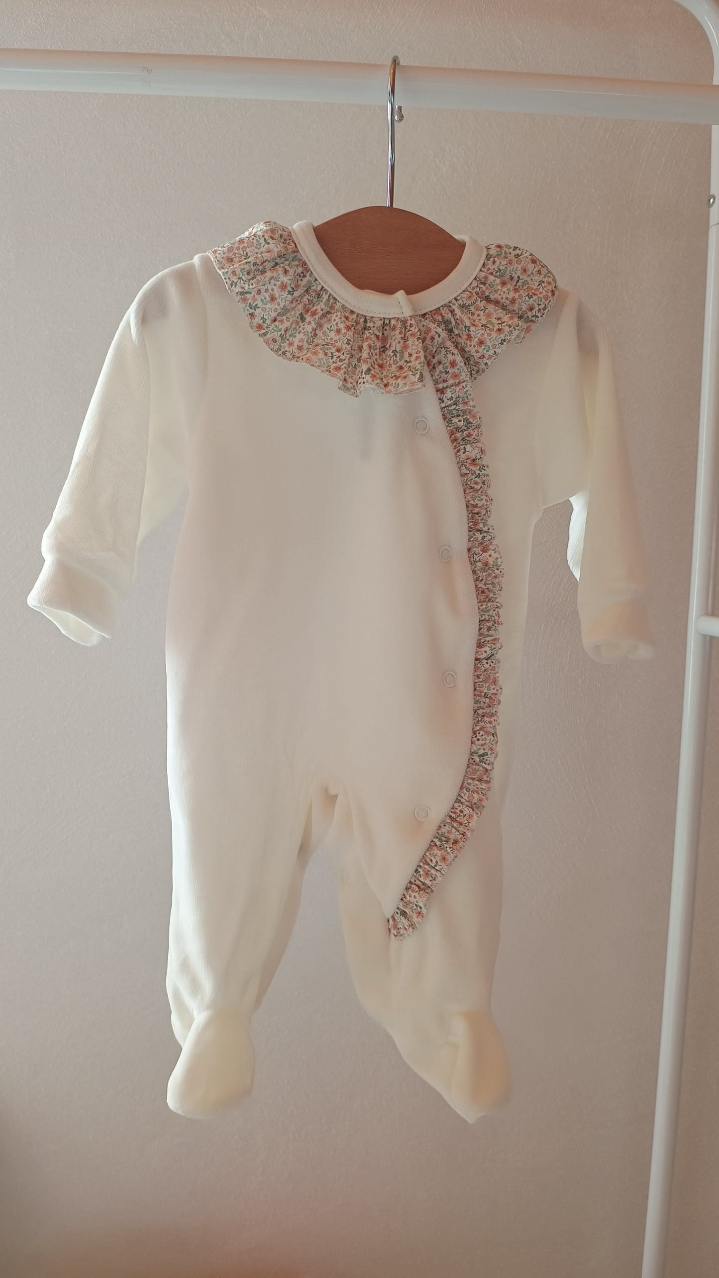 Tutina latte volant fiori