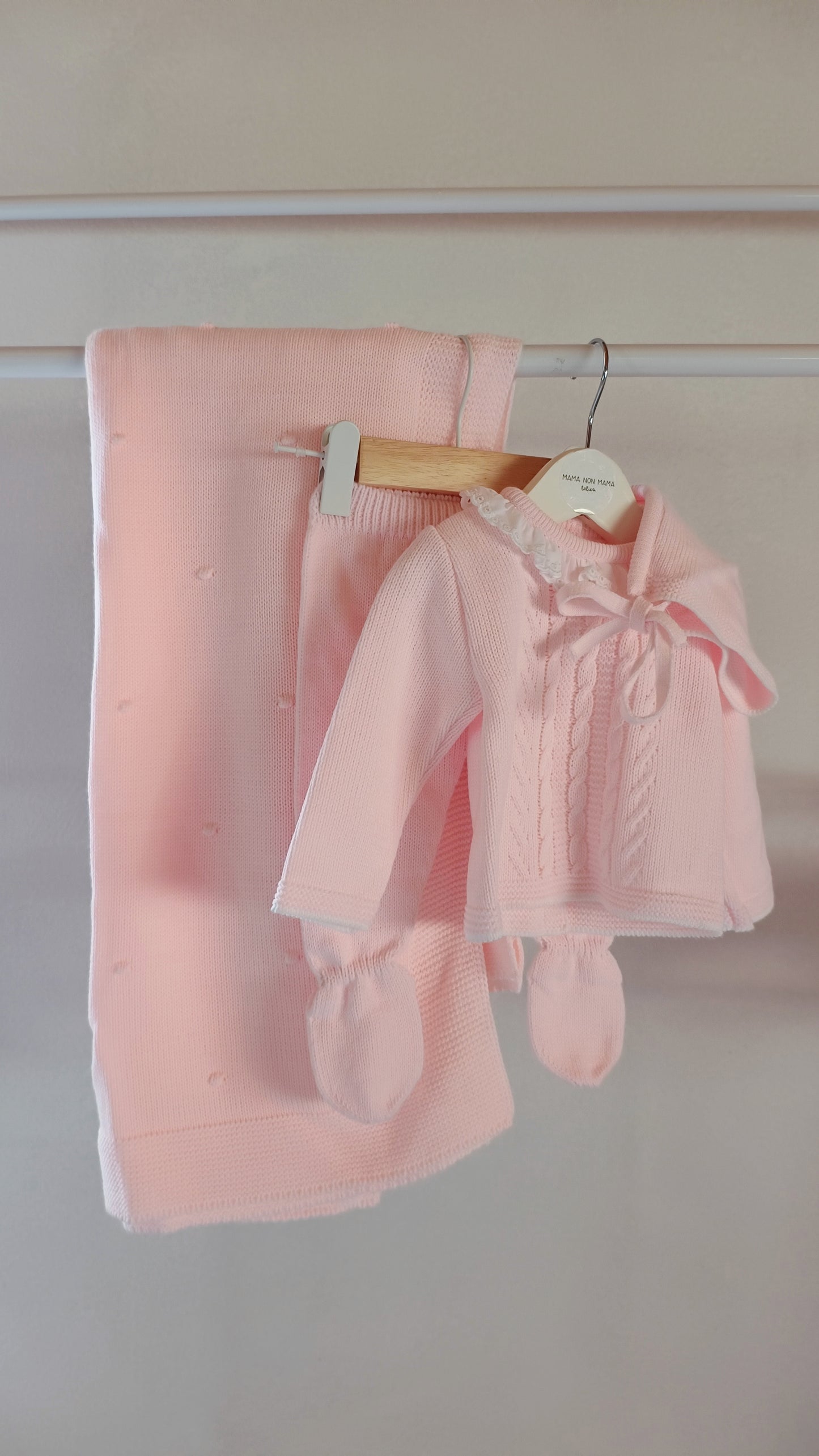 Set ROMANTICO ROSA 4 pezzi autunno/inverno