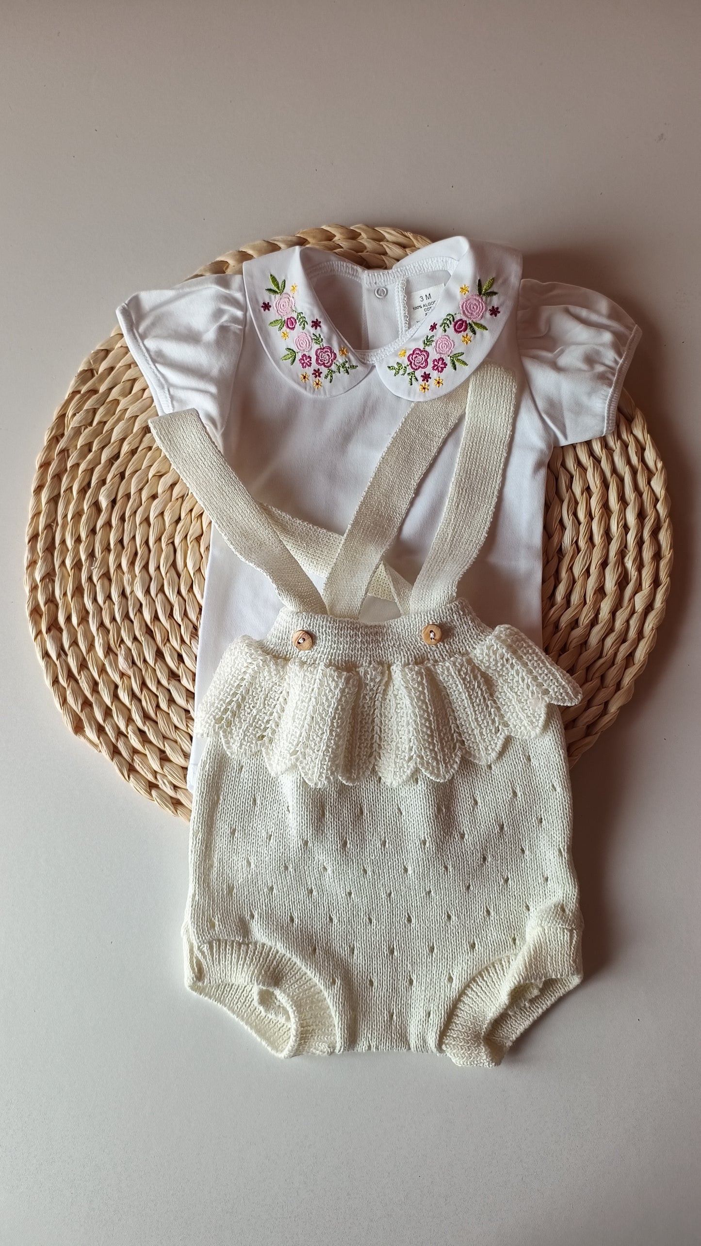 Completo FRAGOLINA body+salopette