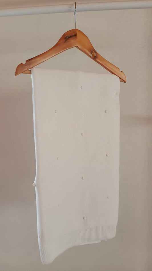 Coperta PERLA bianco