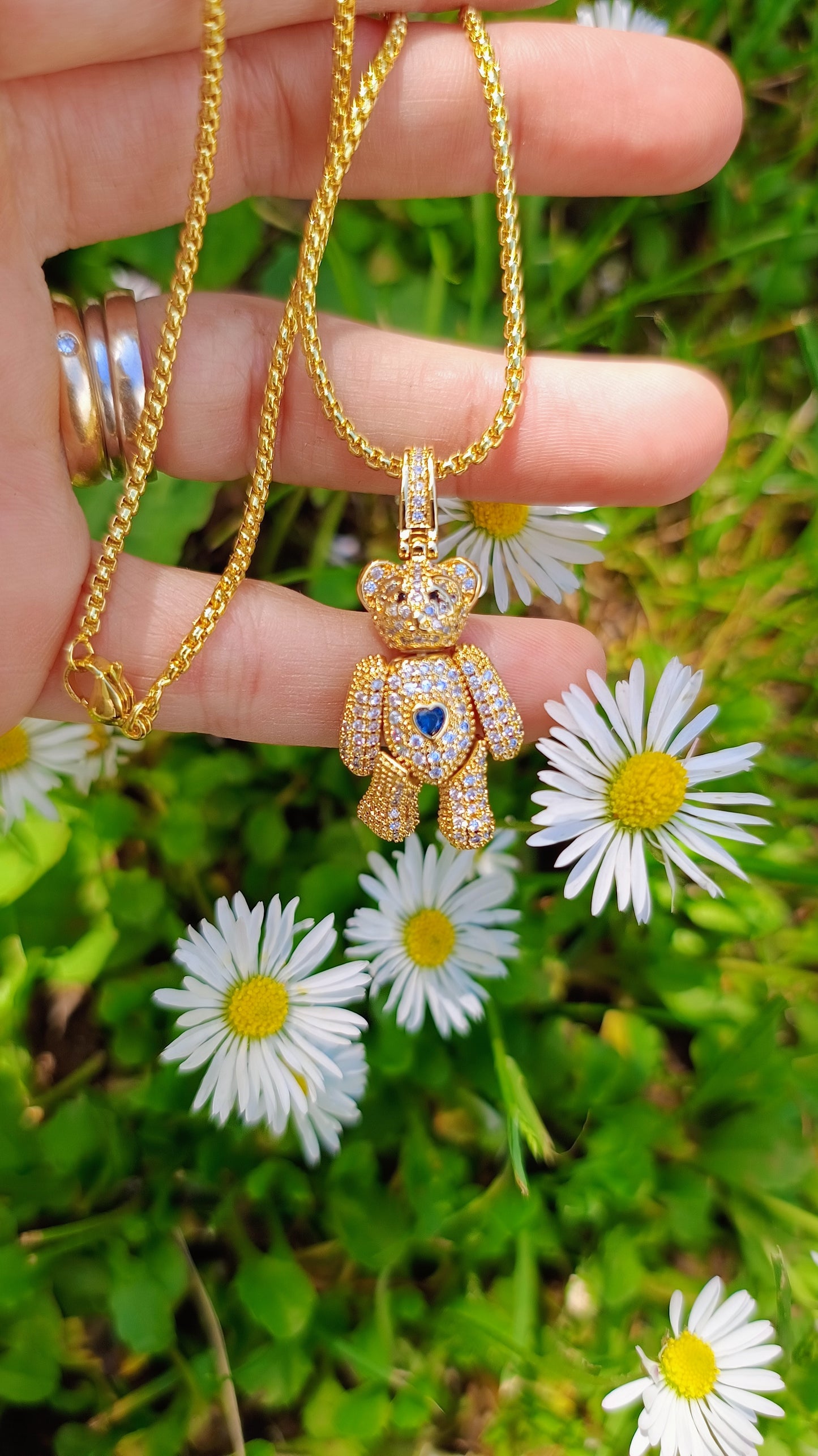 Collana orsetto CUORE
