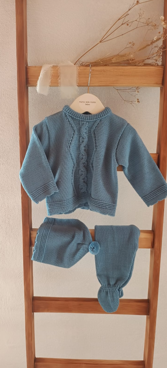 Coordinato 3 pezzi BLUE