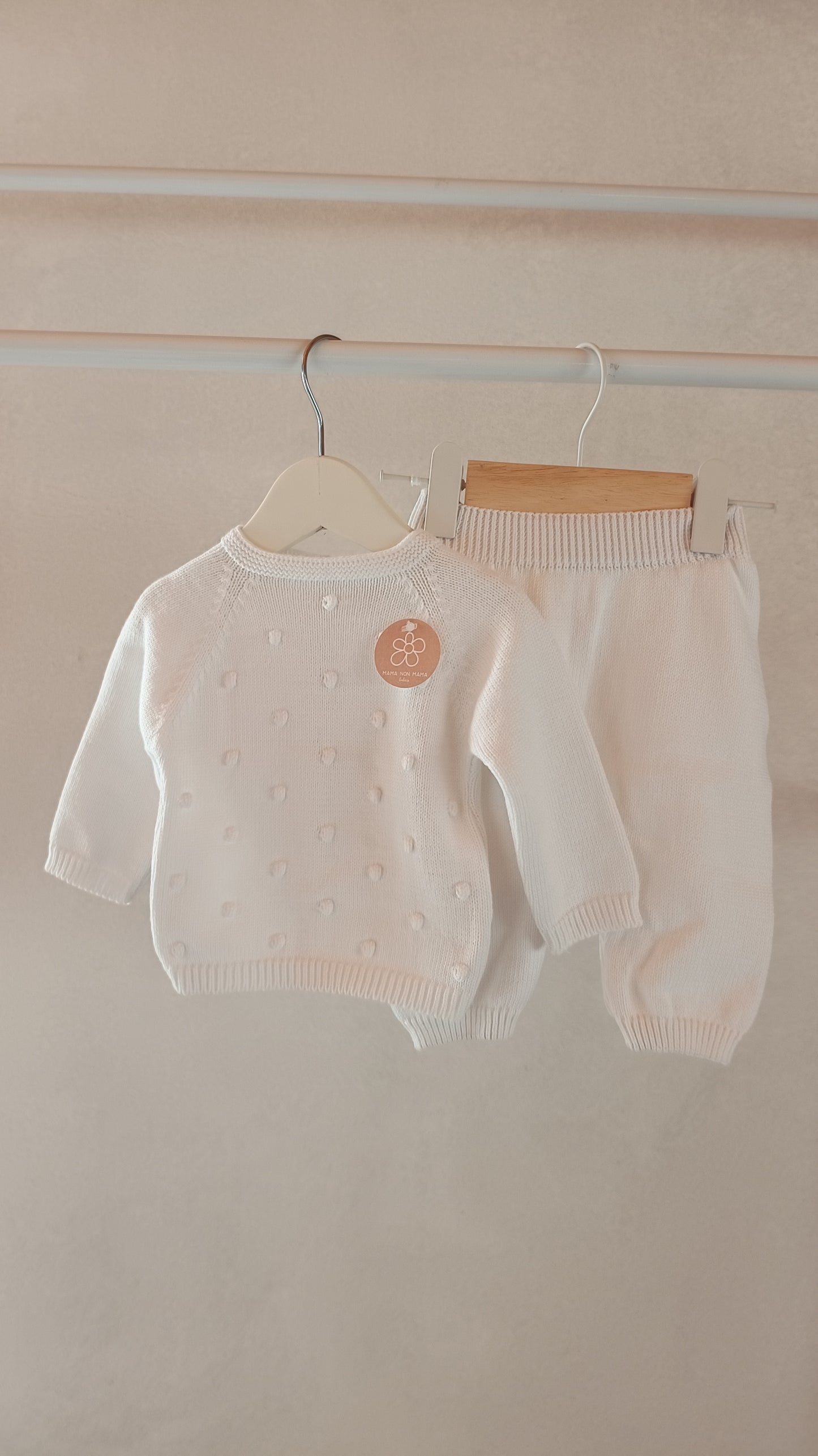 Completo PERLA bianco