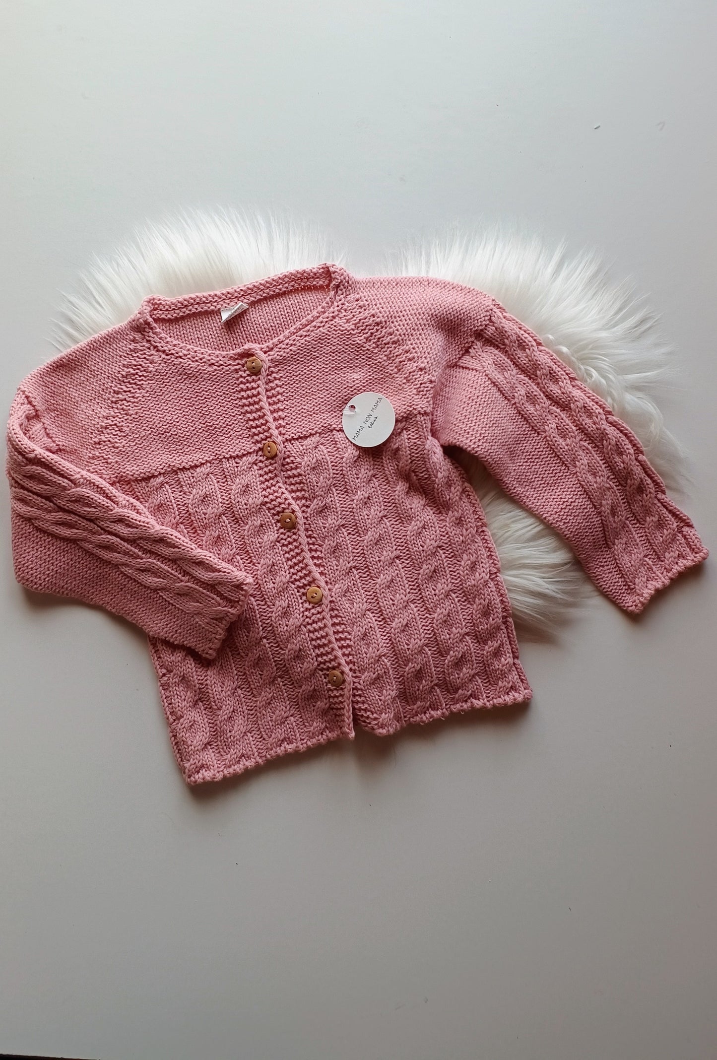 Cardigan trecce