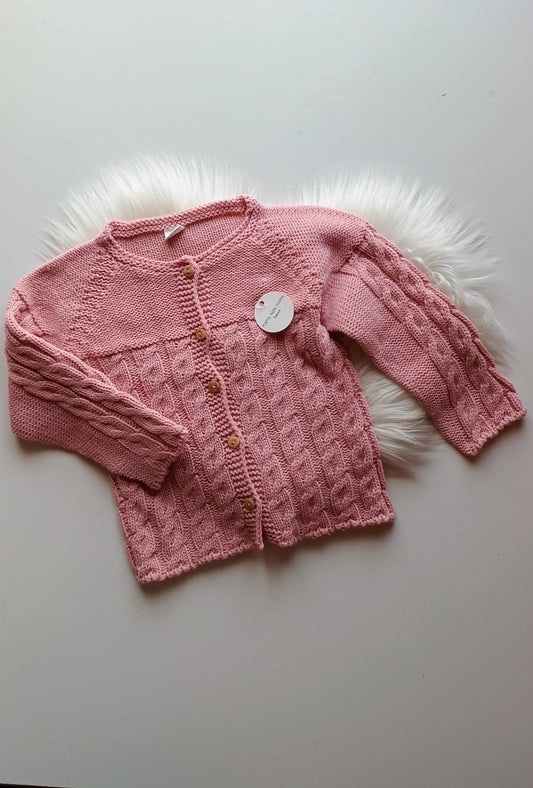 Cardigan trecce