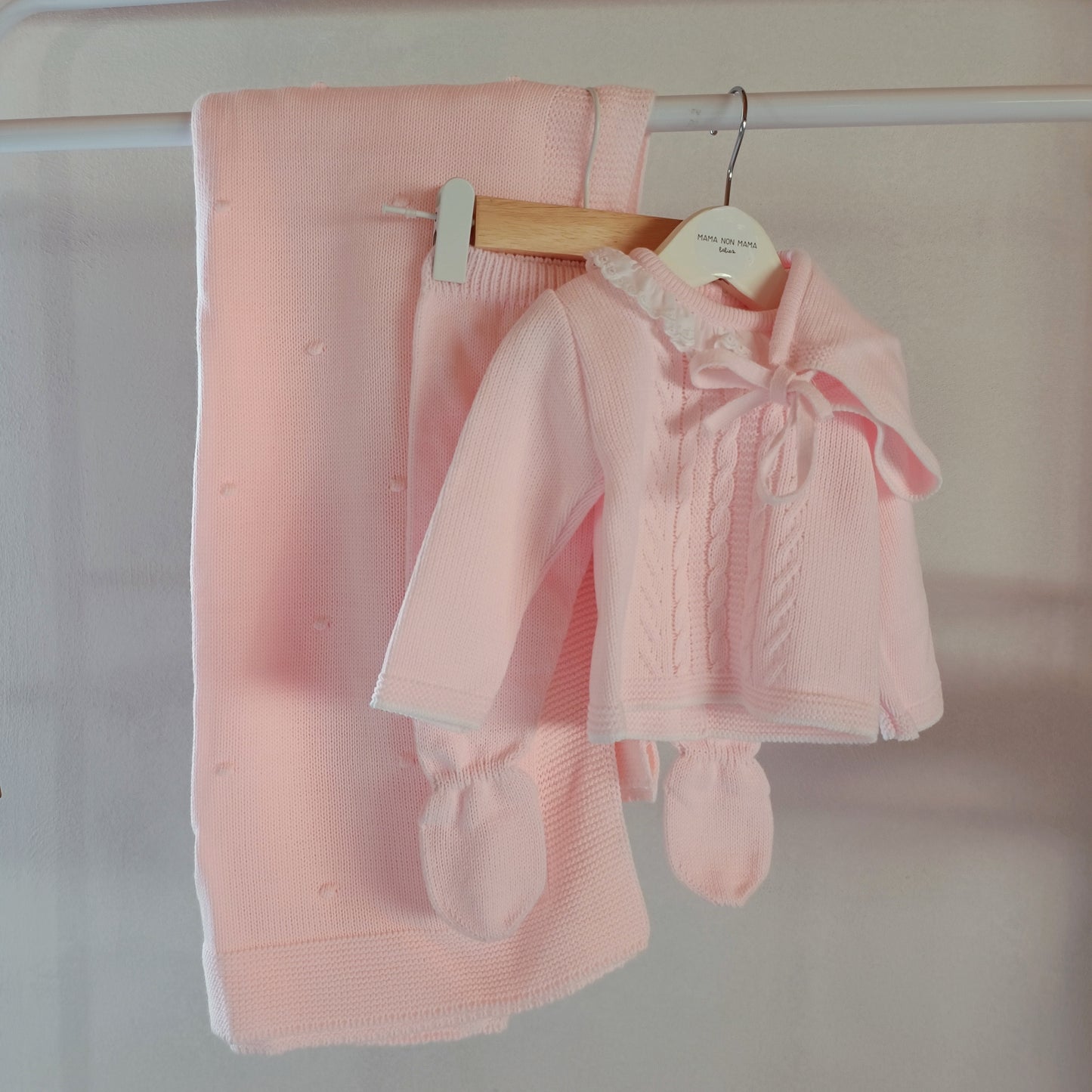 Set ROMANTICO ROSA 4 pezzi autunno/inverno