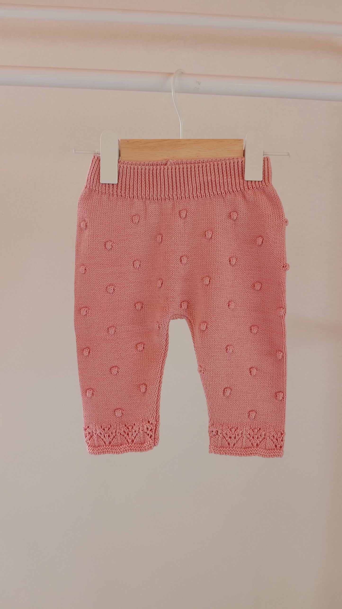 Completo colletto PERLA rosa