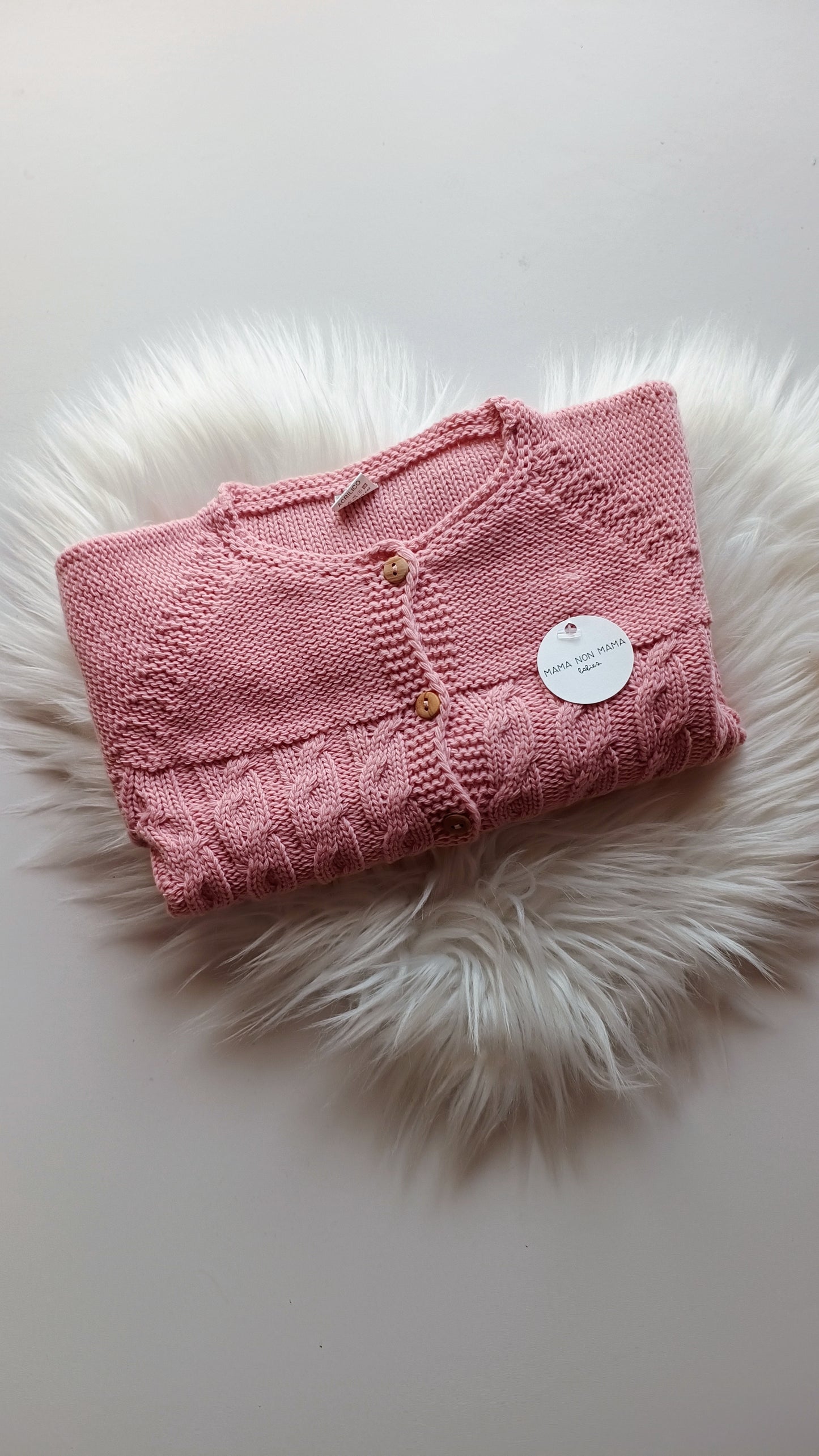 Cardigan trecce
