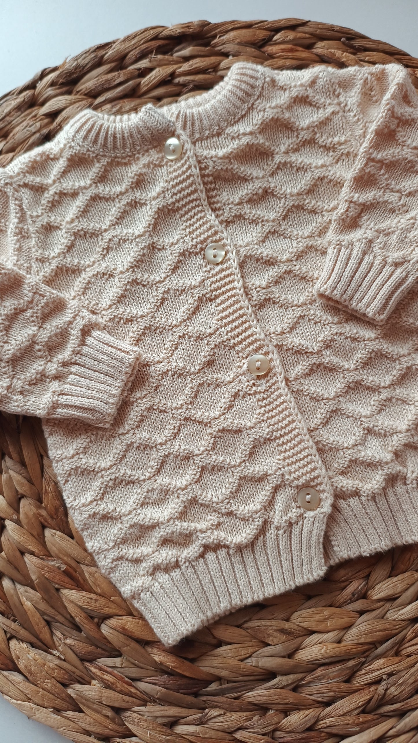 Cardigan NIDO cotone 100%🌱