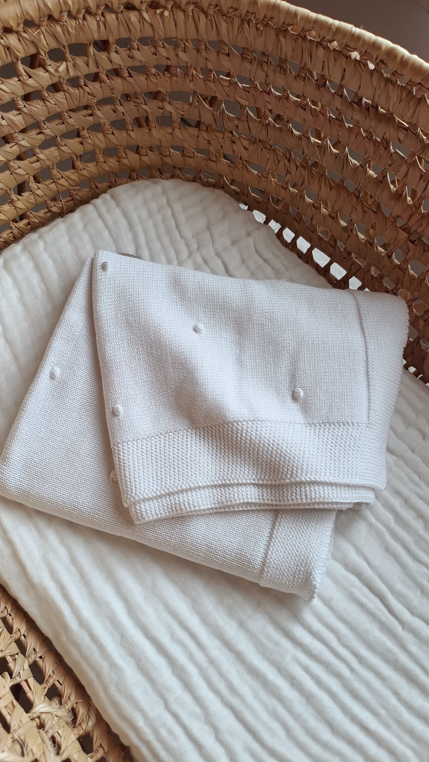 Coperta PERLA bianco