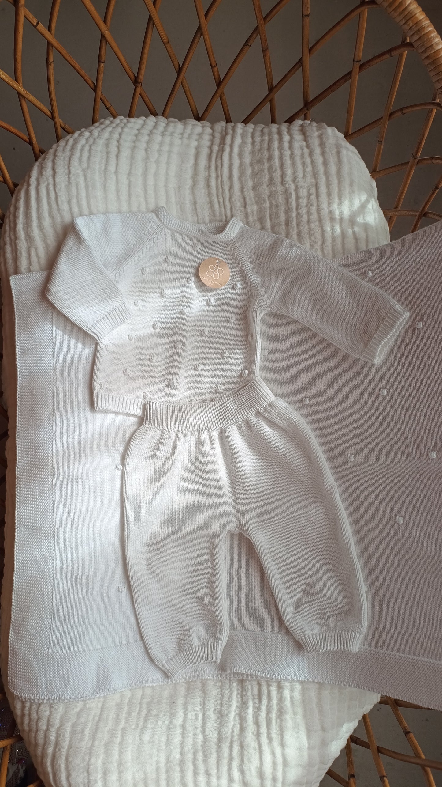 Completo PERLA bianco