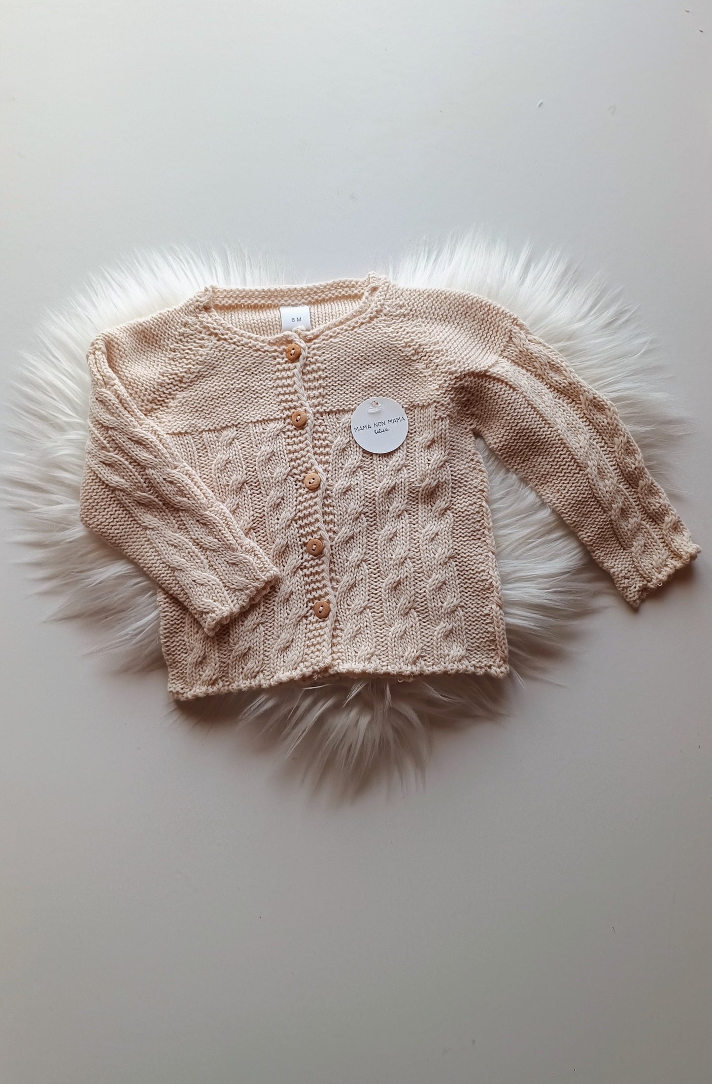 Cardigan trecce