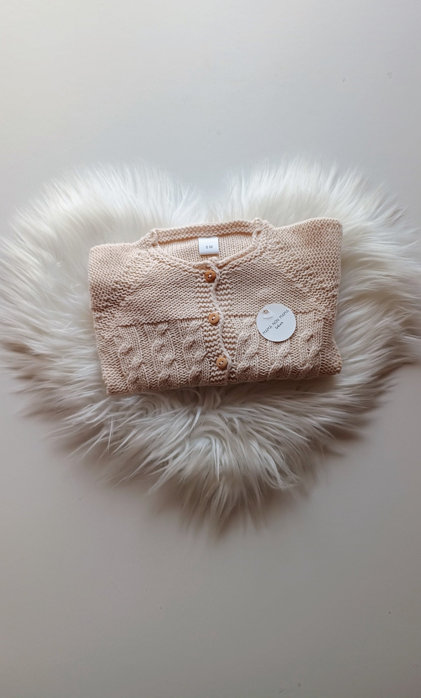 Cardigan trecce