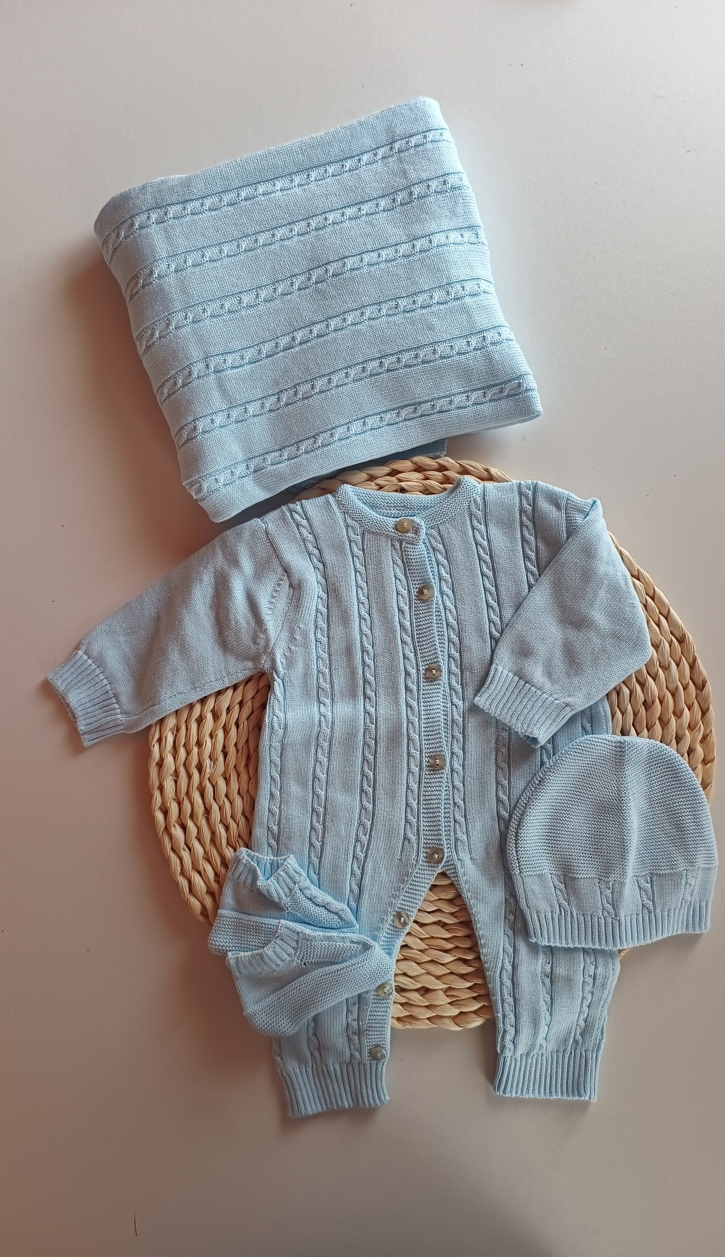 Set LUCE 4 pezzi  cotone bio 🌱
