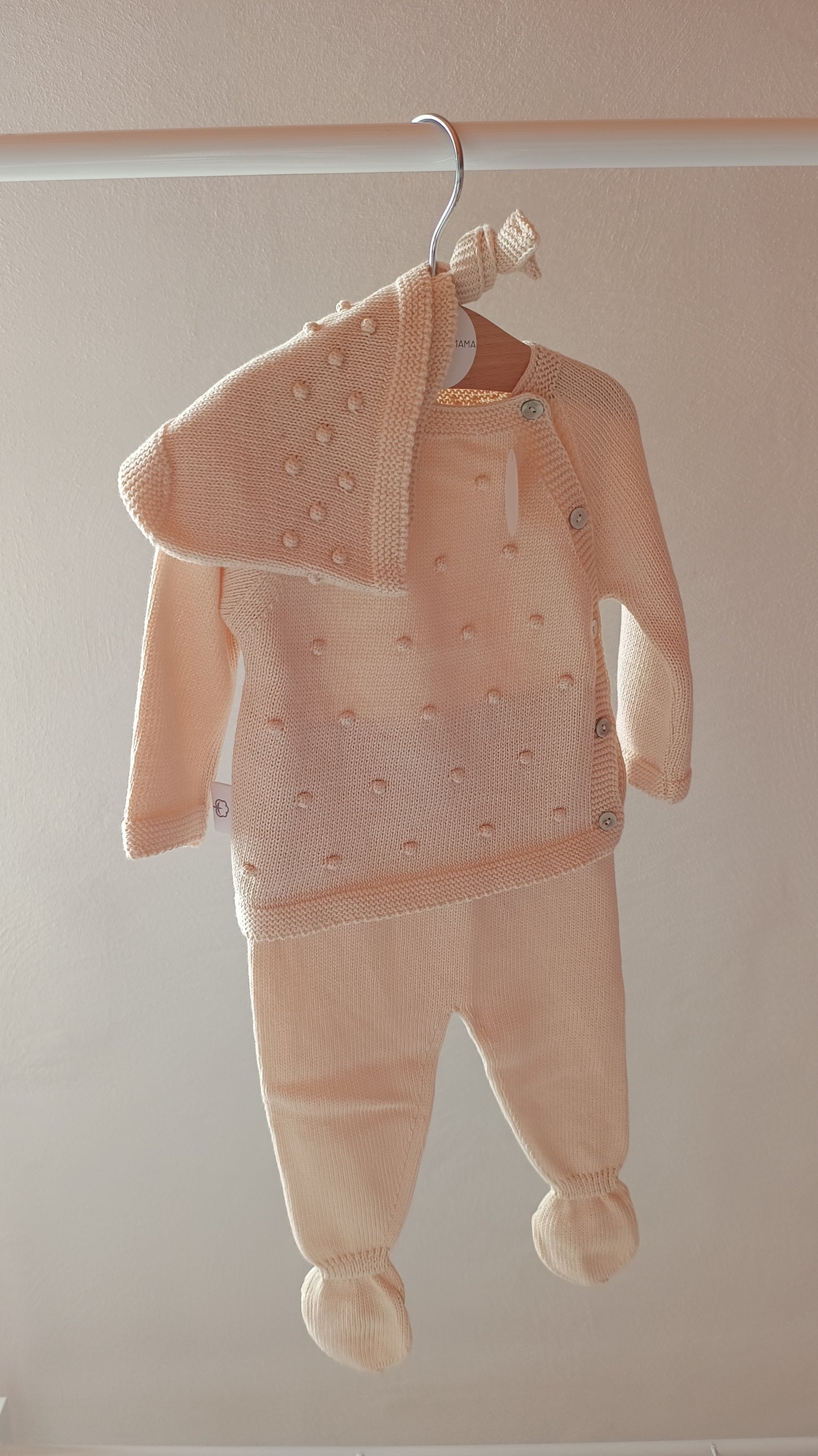SET 3 pezzi PERLA beige